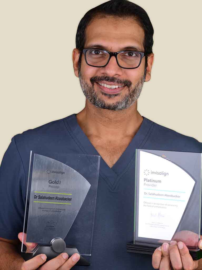Dr. Salahudeen : Platinum & Gold Invisalign  Provider